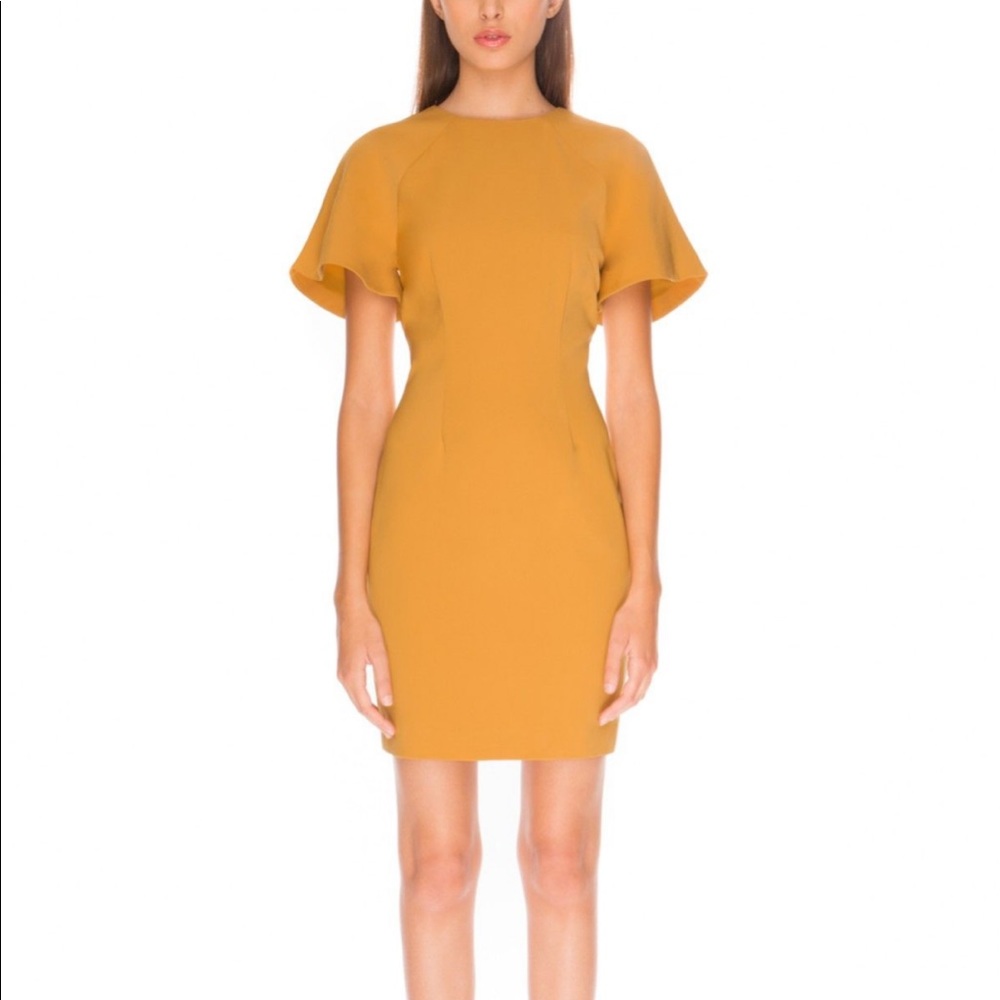 Mustard Keepsake Mini Dress